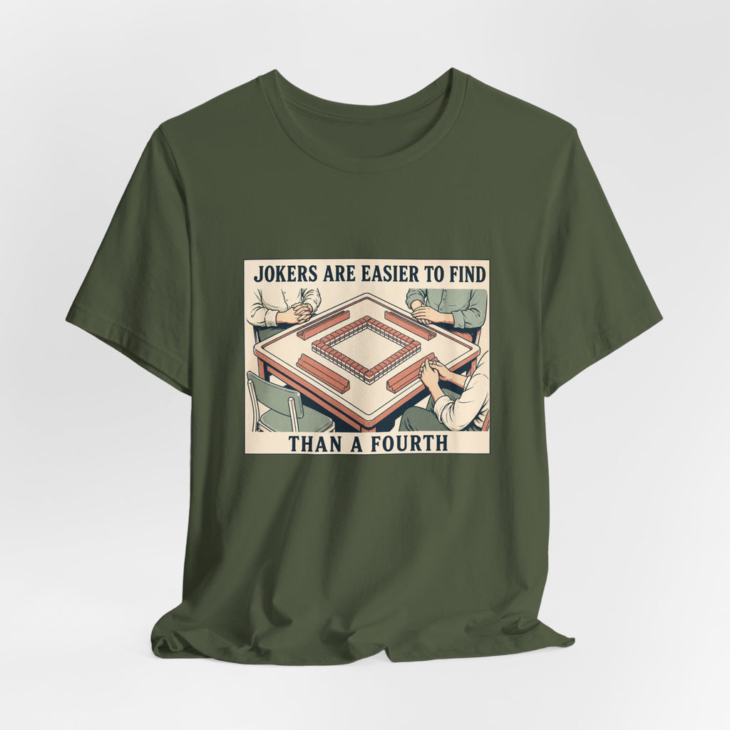 Jokers Are Easier – American Mah Jongg T-Shirt