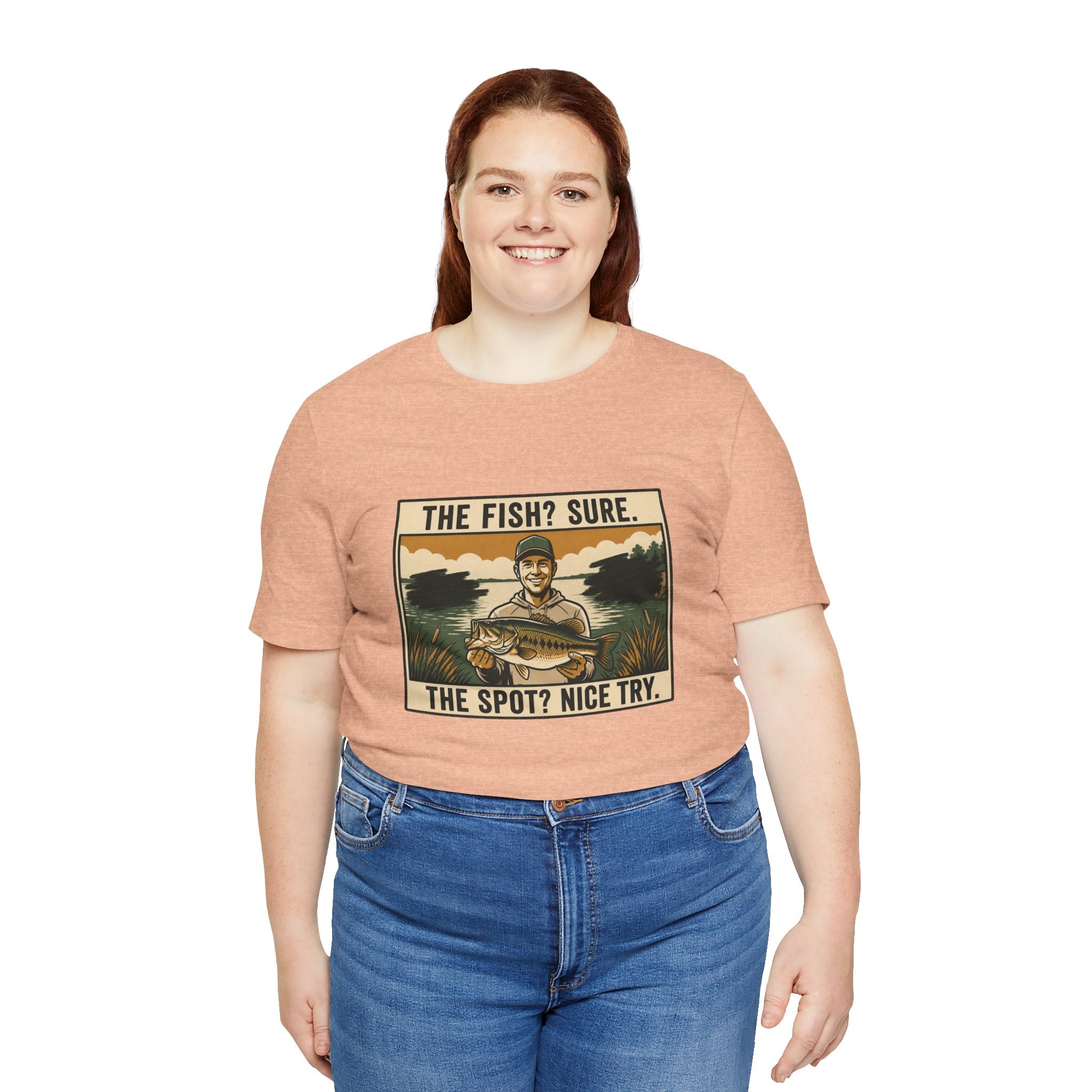 The Spot? Nice Try Fishing T-Shirt