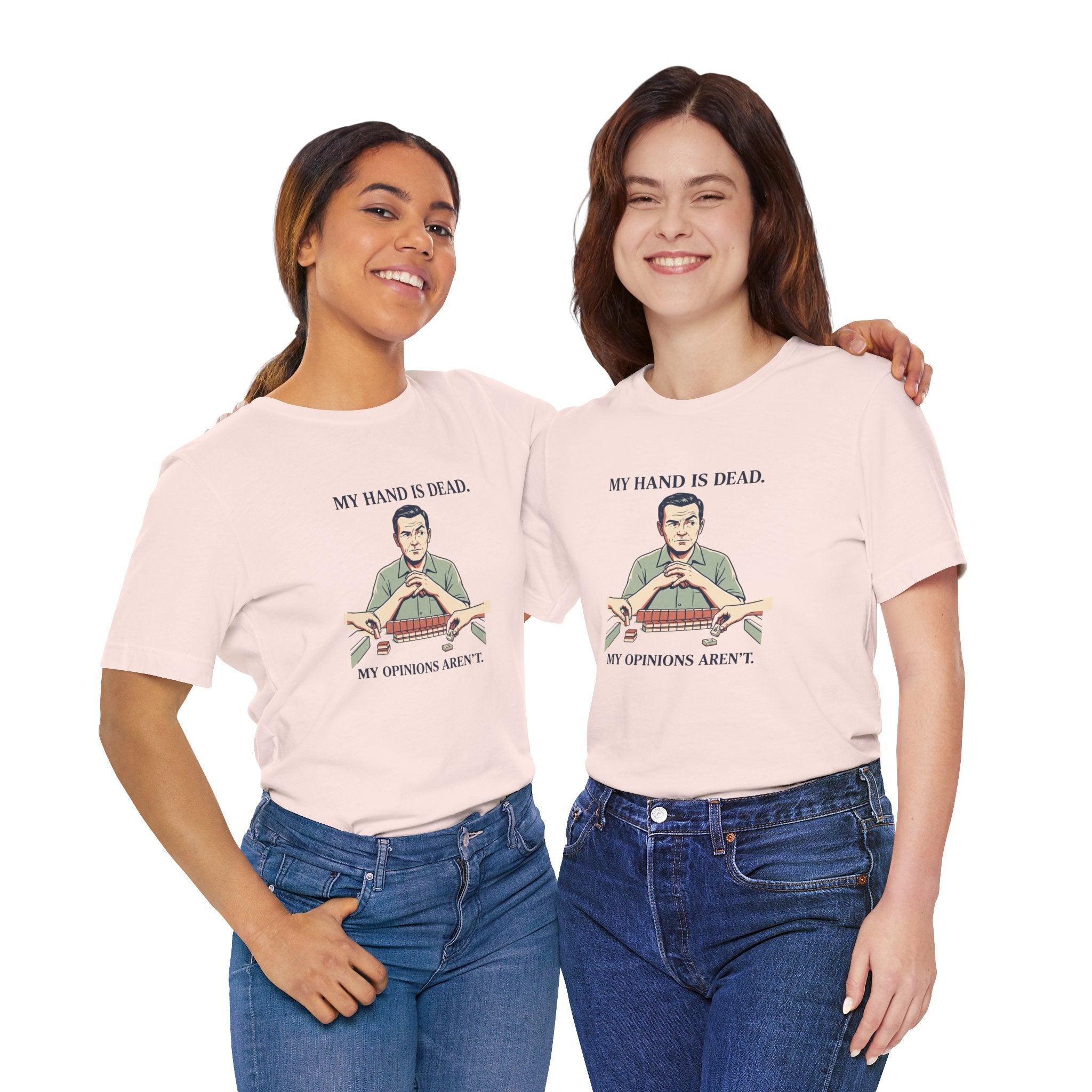 My Hand Is Dead – American Mah Jongg T-Shirt