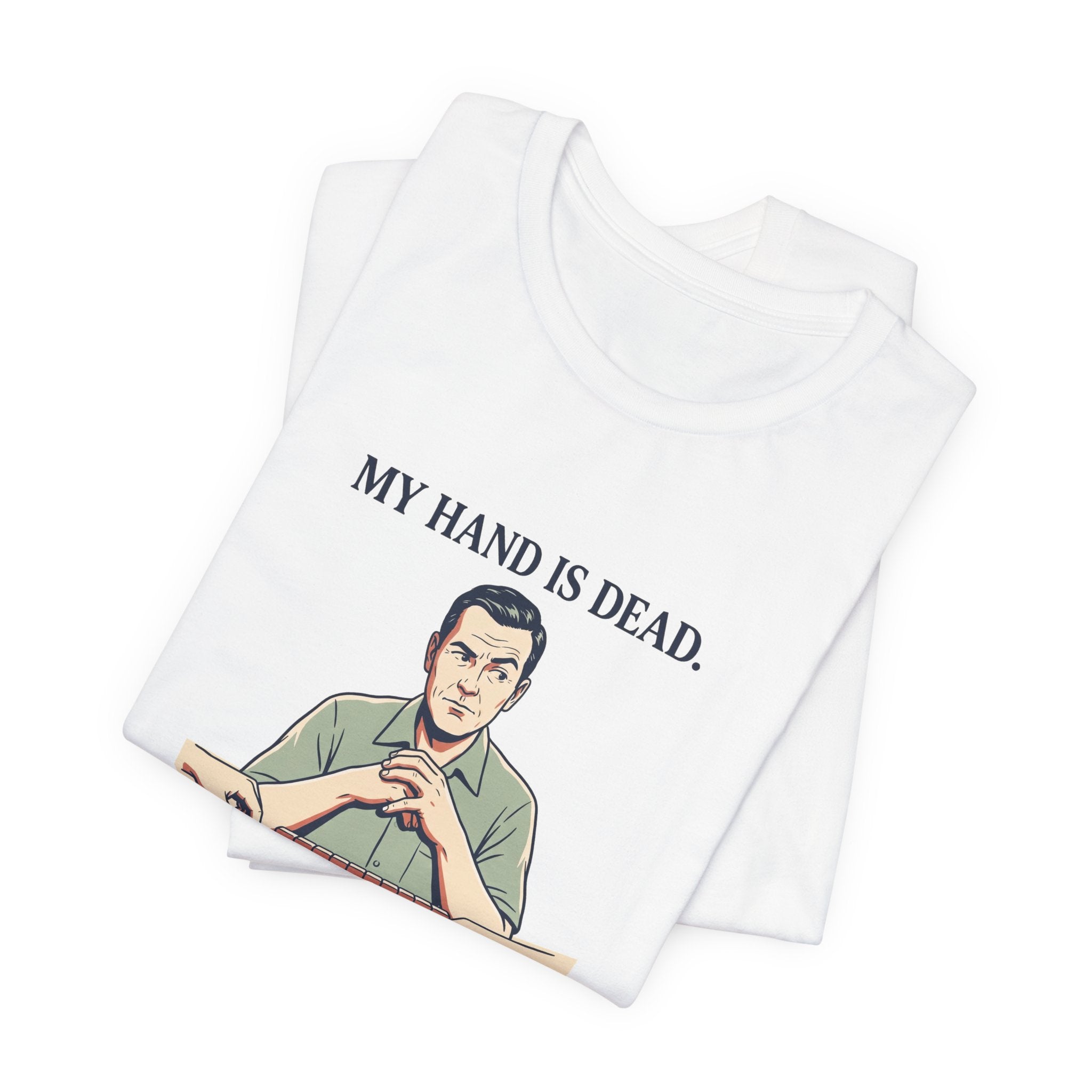 My Hand Is Dead – American Mah Jongg T-Shirt
