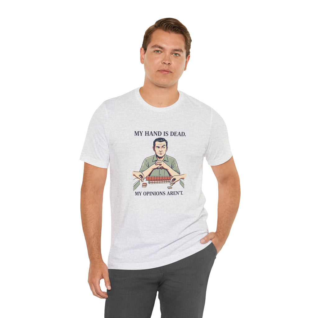 My Hand Is Dead – American Mah Jongg T-Shirt