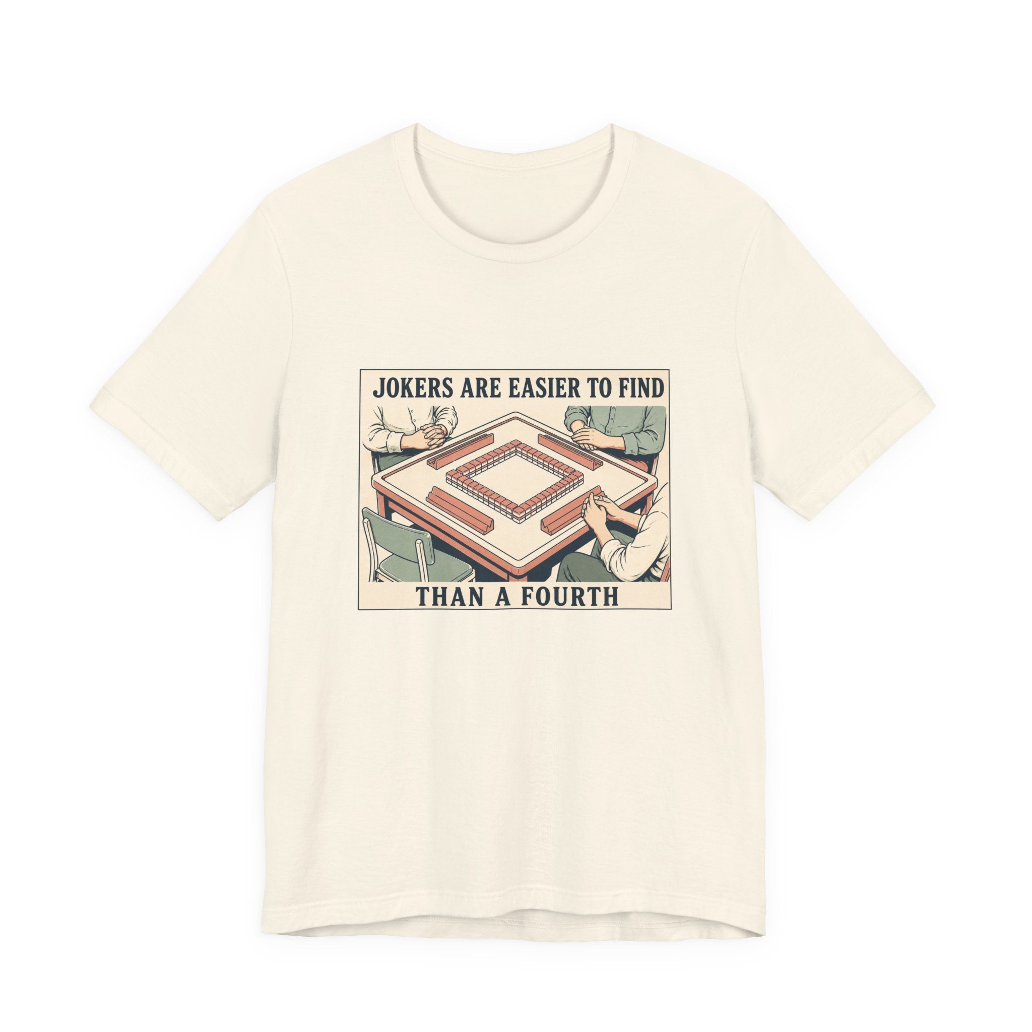 Jokers Are Easier – American Mah Jongg T-Shirt