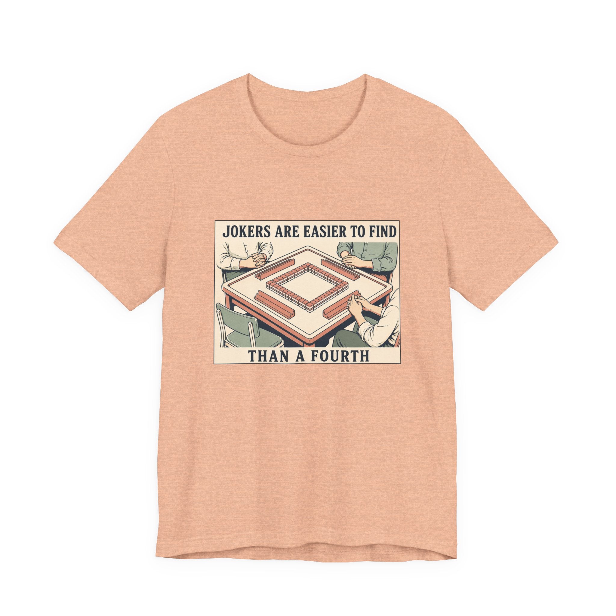 Jokers Are Easier – American Mah Jongg T-Shirt