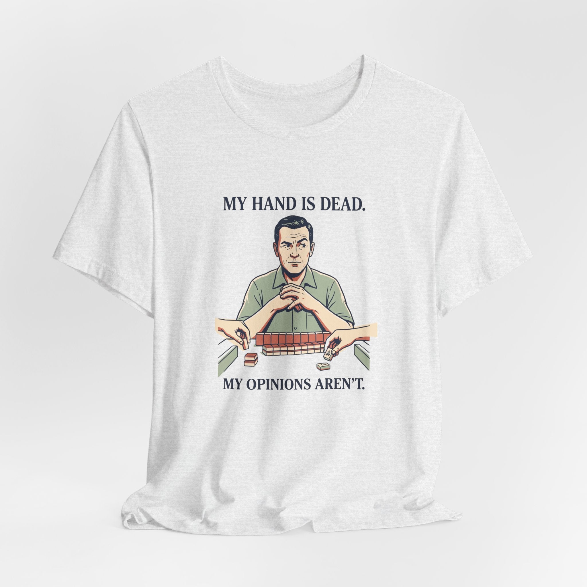 My Hand Is Dead – American Mah Jongg T-Shirt