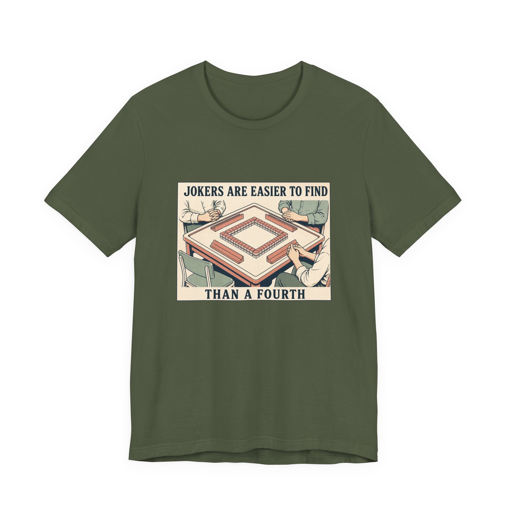 Jokers Are Easier – American Mah Jongg T-Shirt