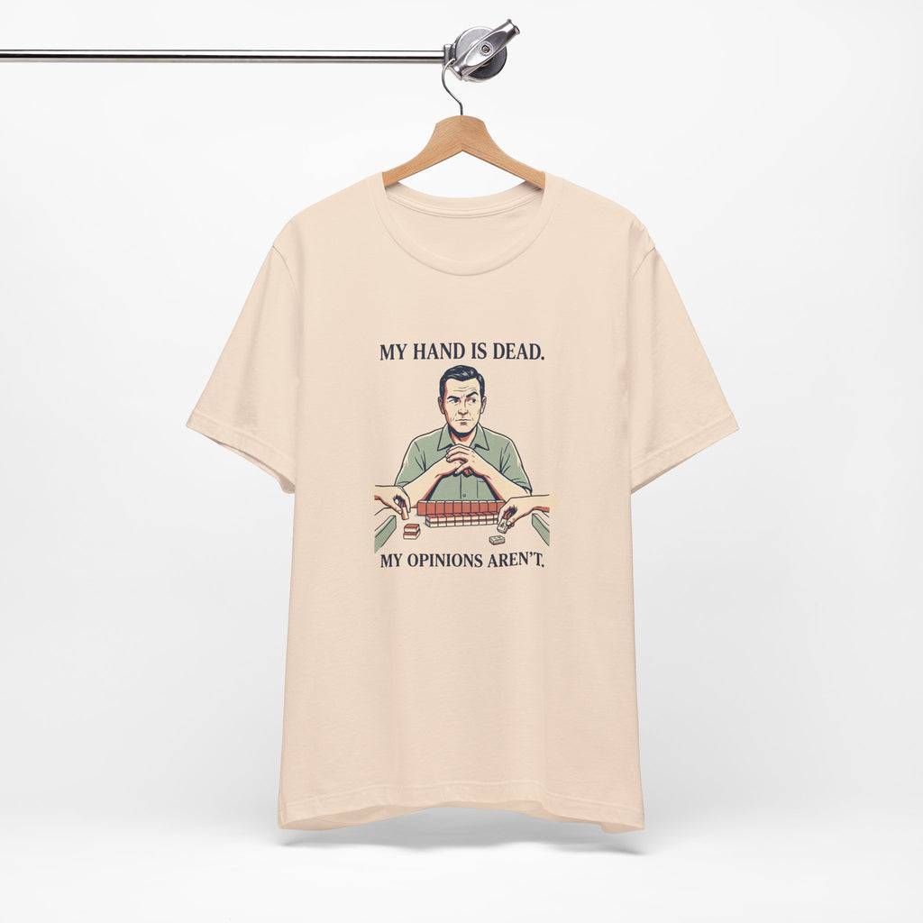 My Hand Is Dead – American Mah Jongg T-Shirt