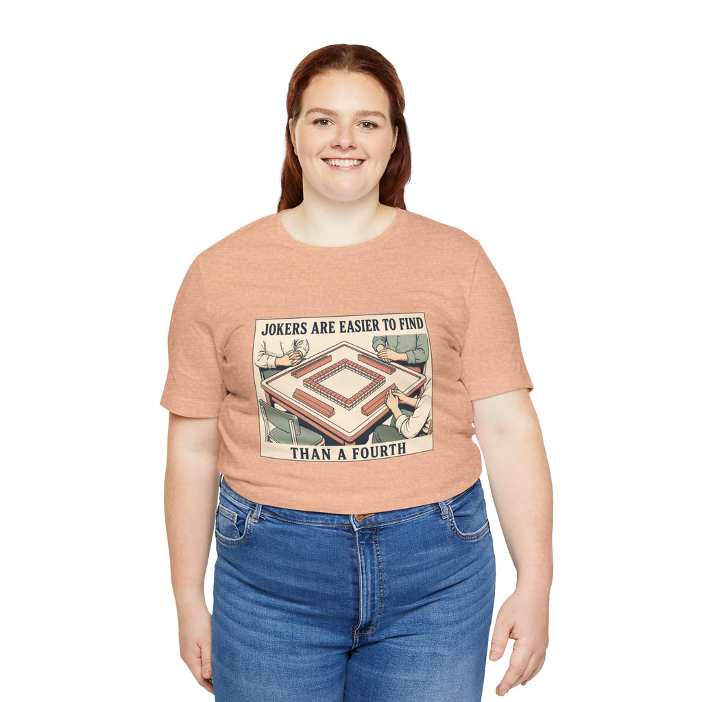 Jokers Are Easier – American Mah Jongg T-Shirt