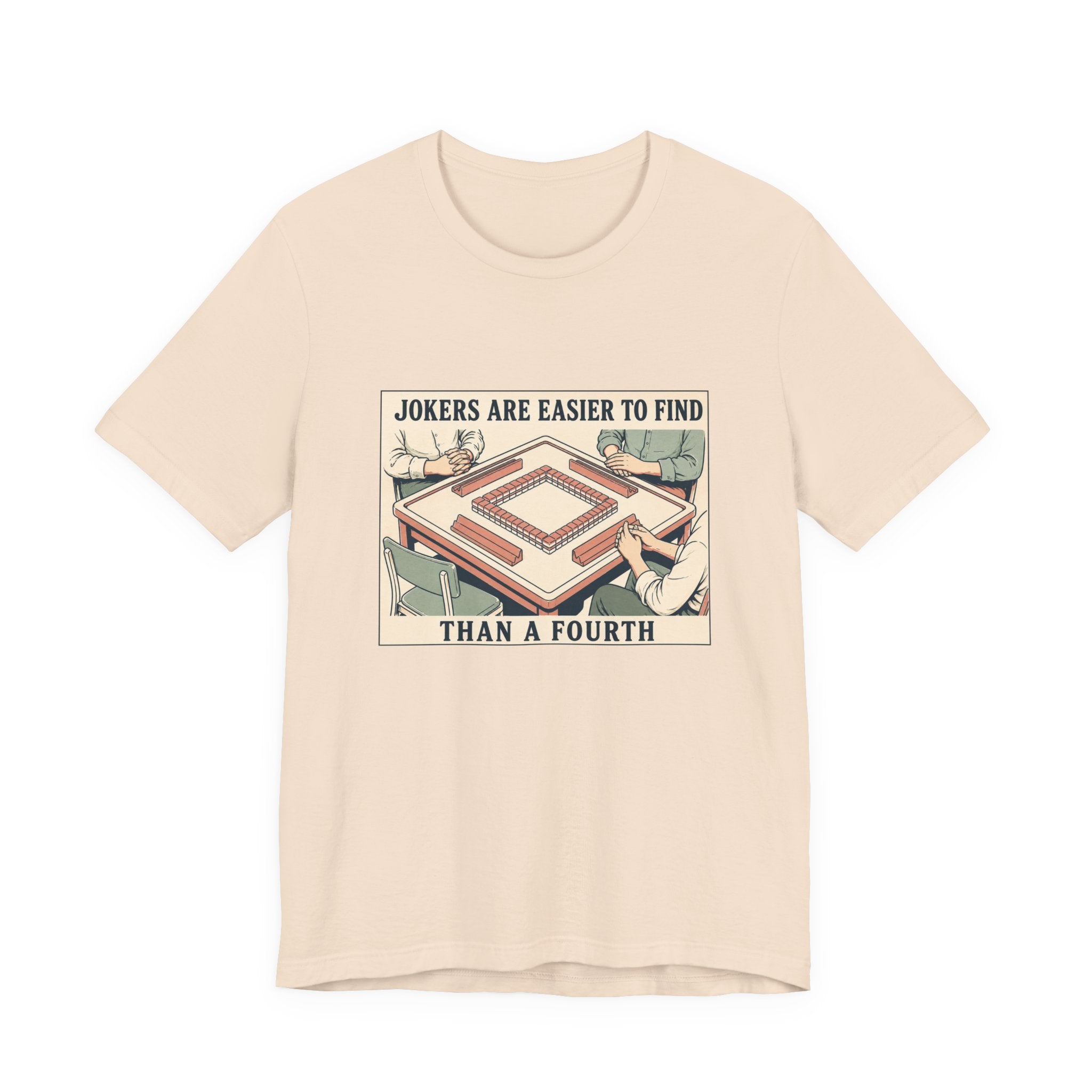 Jokers Are Easier – American Mah Jongg T-Shirt
