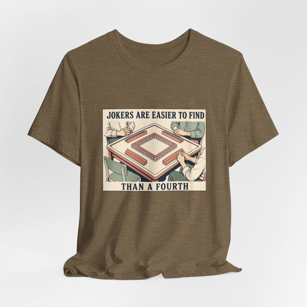 Jokers Are Easier – American Mah Jongg T-Shirt