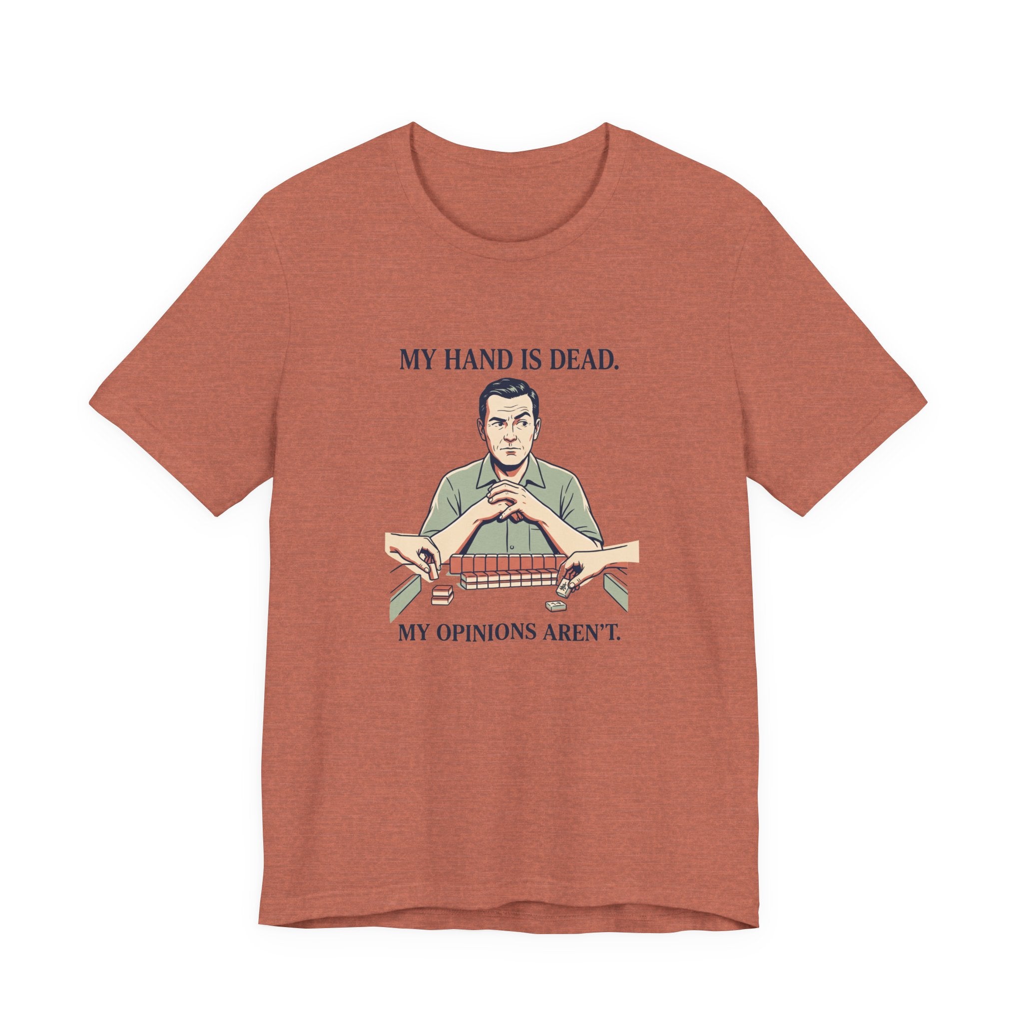 My Hand Is Dead – American Mah Jongg T-Shirt