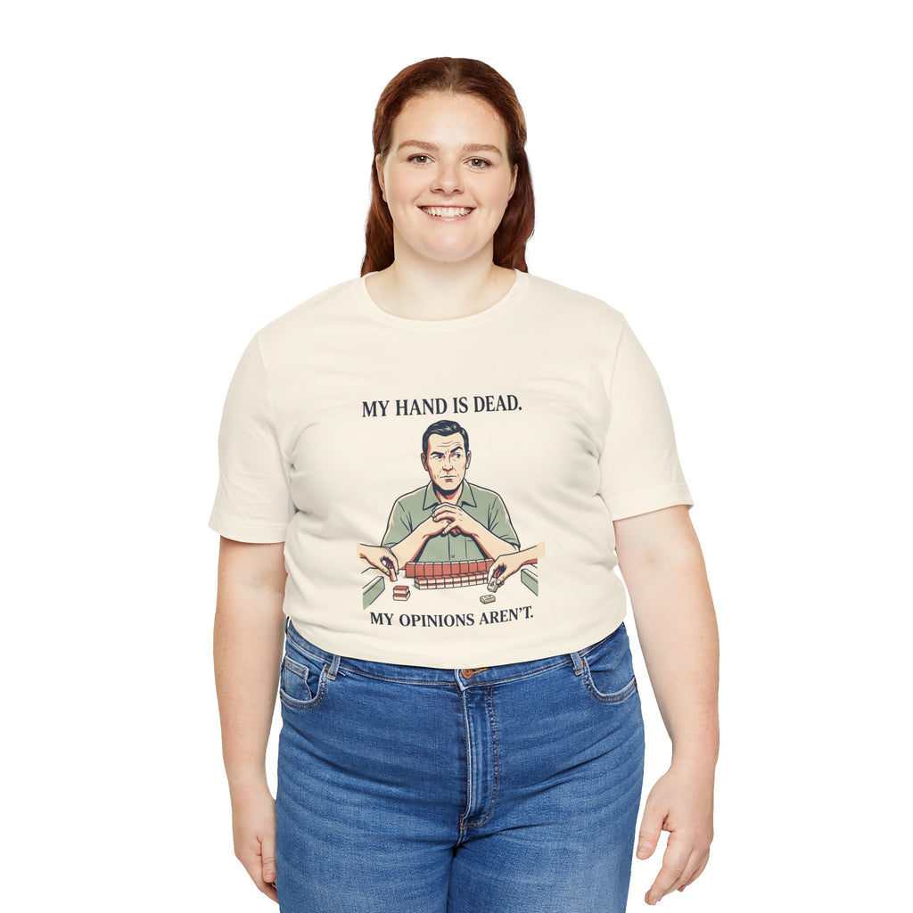My Hand Is Dead – American Mah Jongg T-Shirt