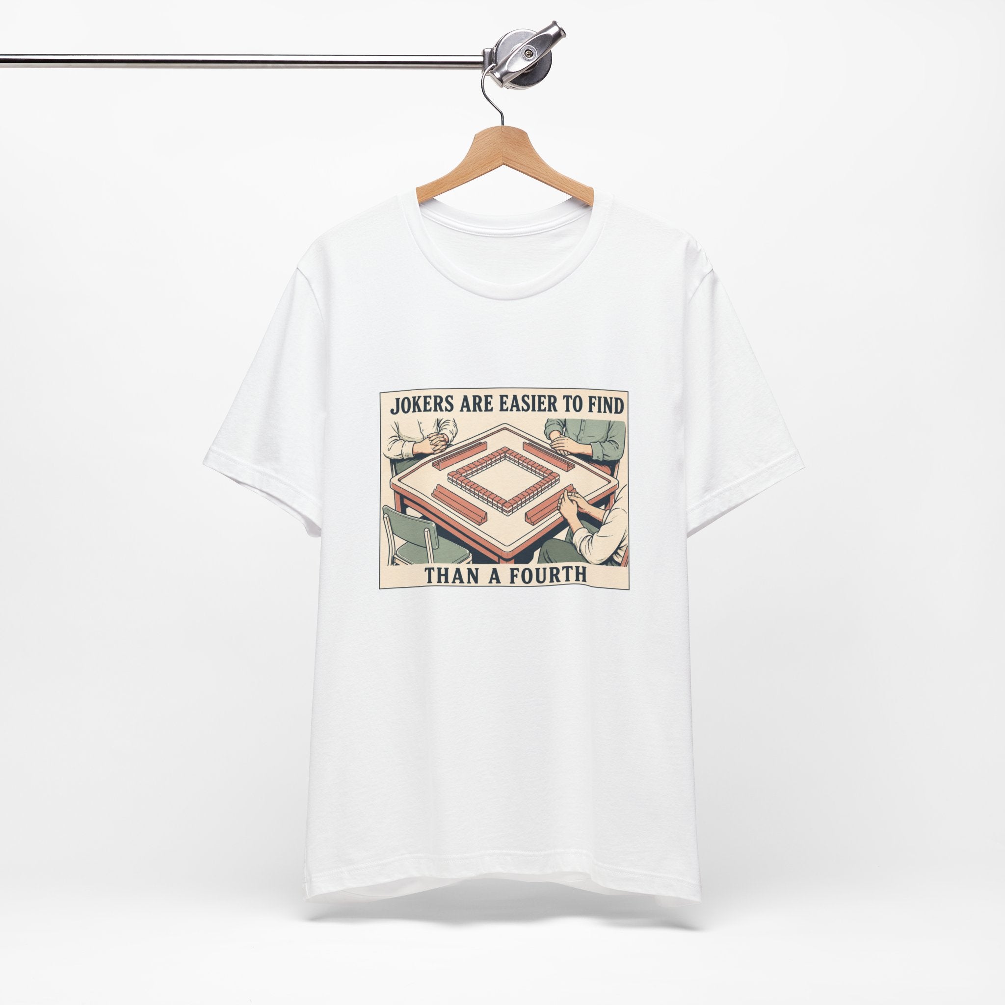 Jokers Are Easier – American Mah Jongg T-Shirt