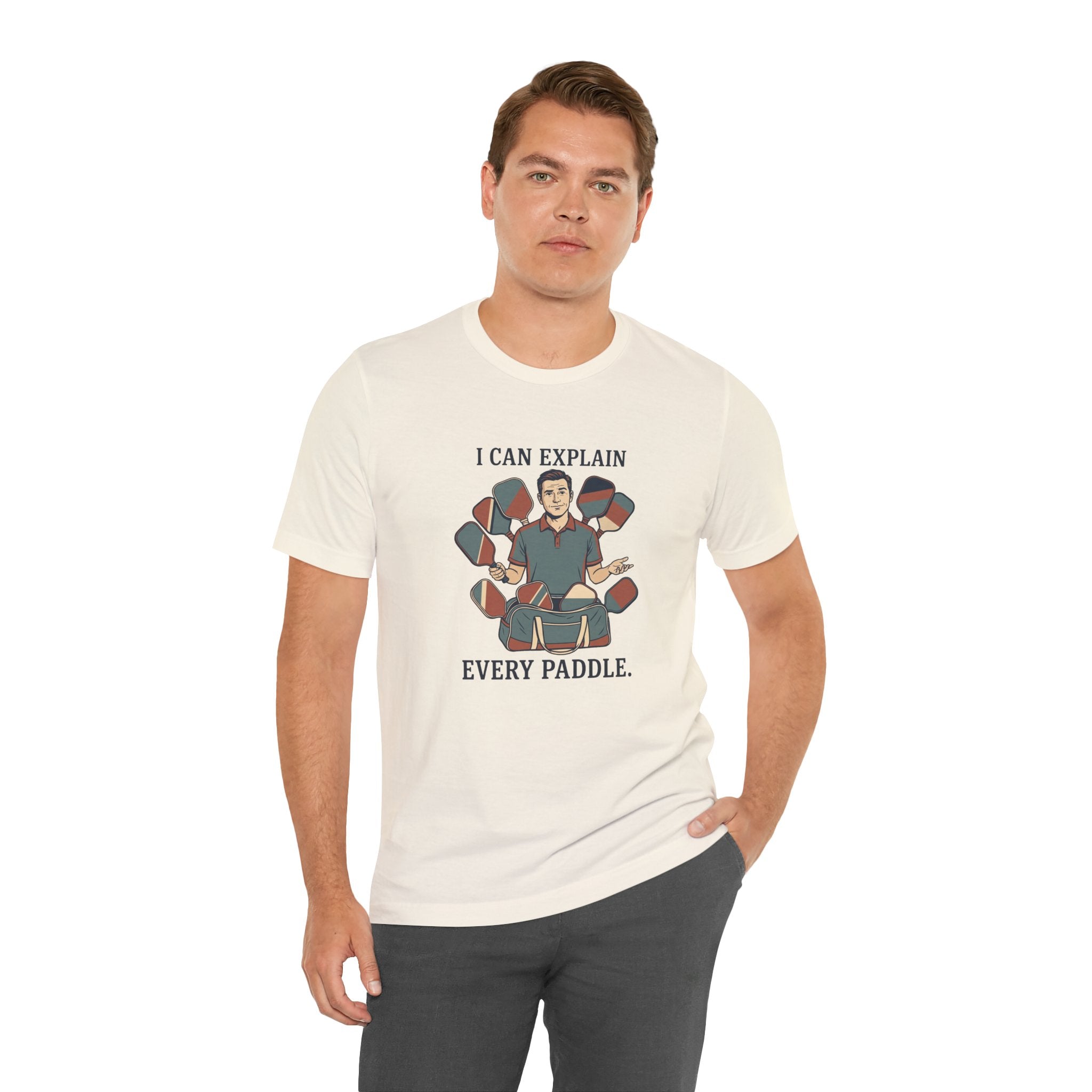 I Can Explain Every Paddle – Pickleball T-Shirt