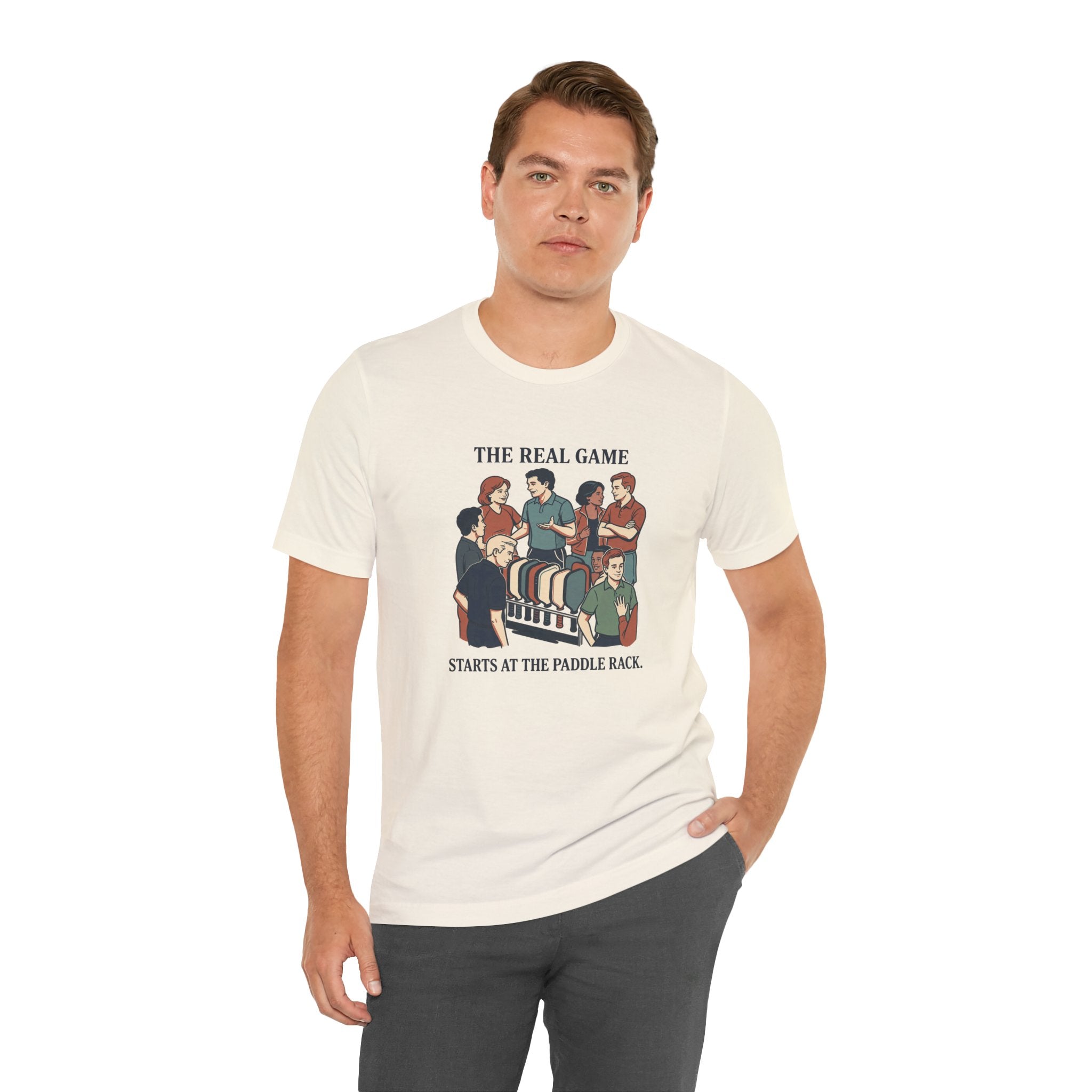 Paddle Rack Pickleball T-Shirt