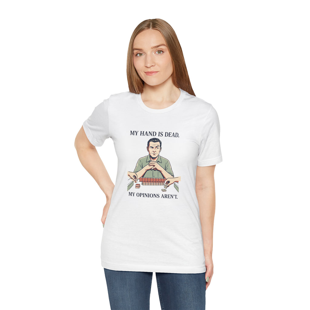 My Hand Is Dead – American Mah Jongg T-Shirt