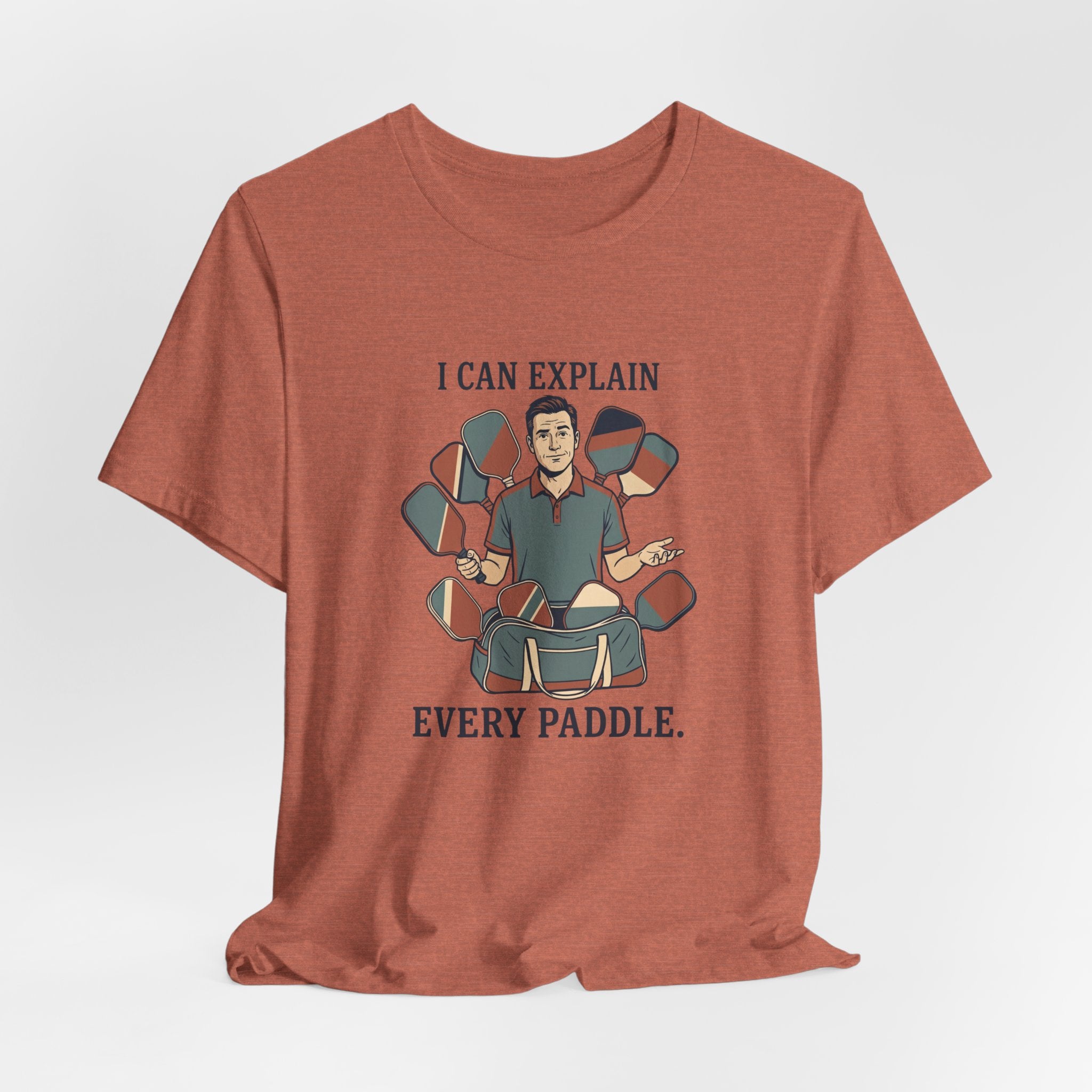 I Can Explain Every Paddle – Pickleball T-Shirt