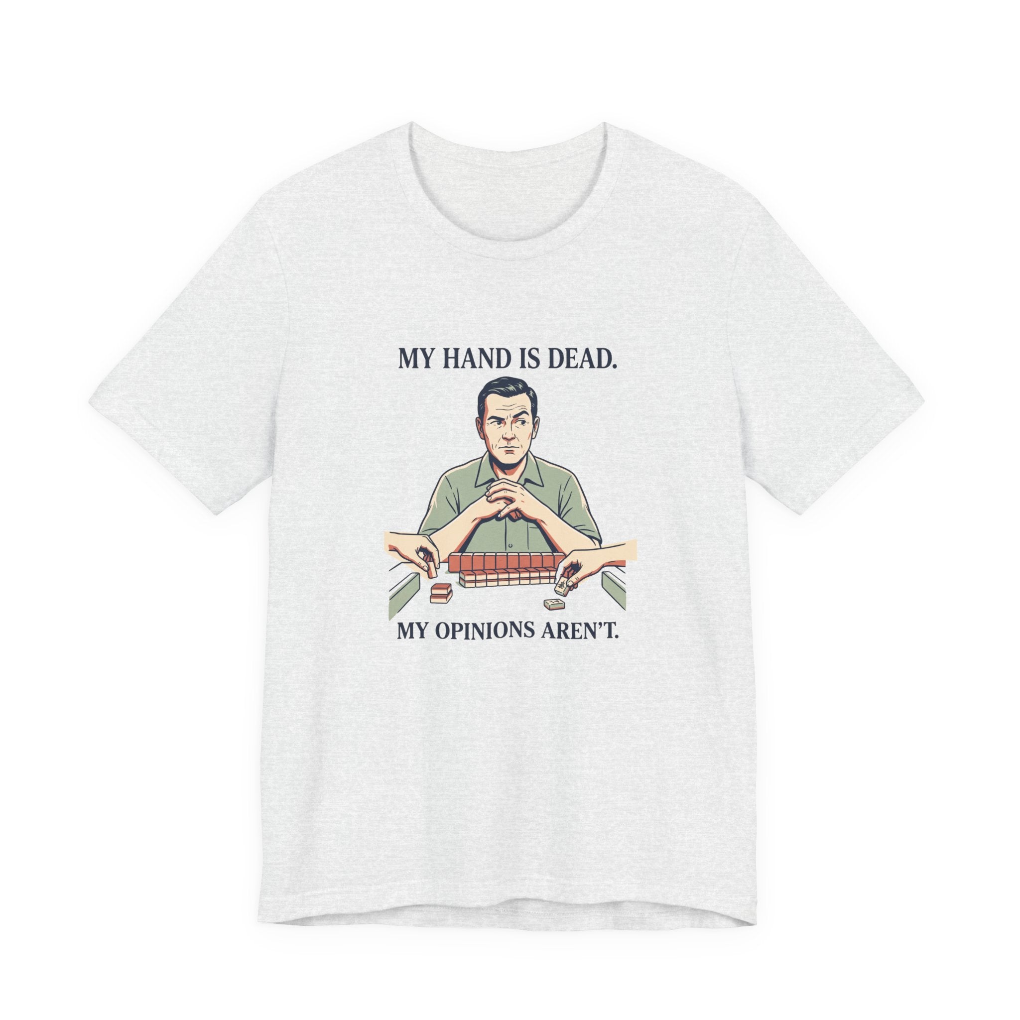 My Hand Is Dead – American Mah Jongg T-Shirt